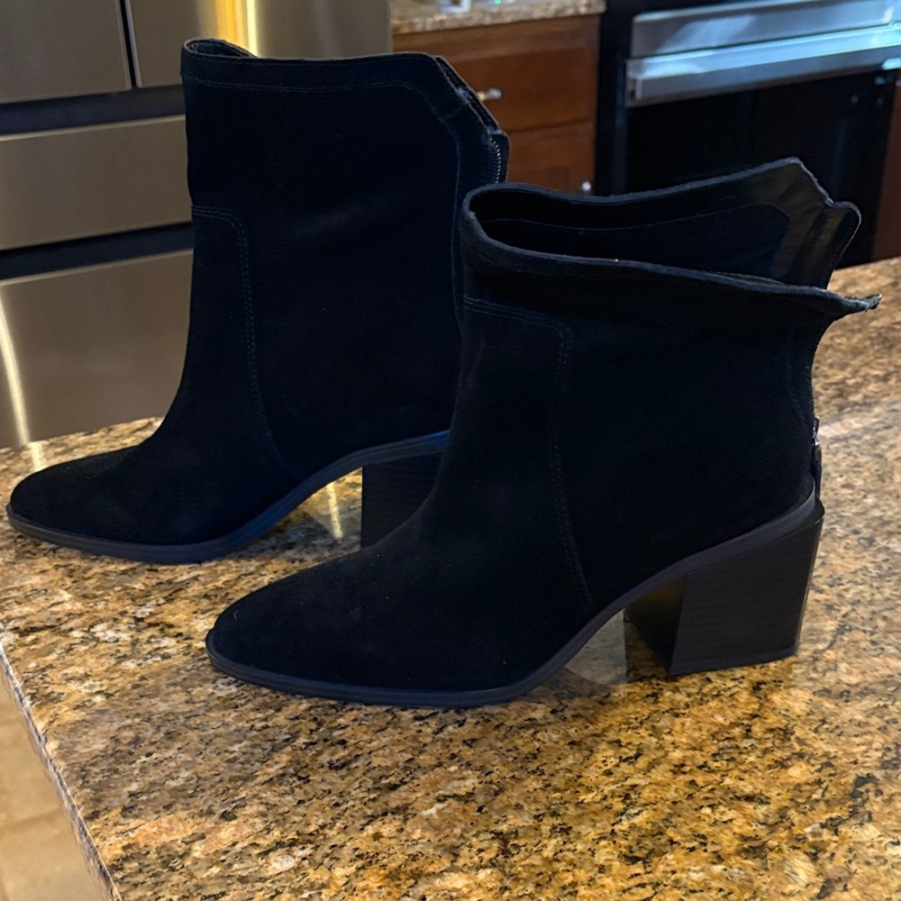 Vince Camuto Black Ankle Booties